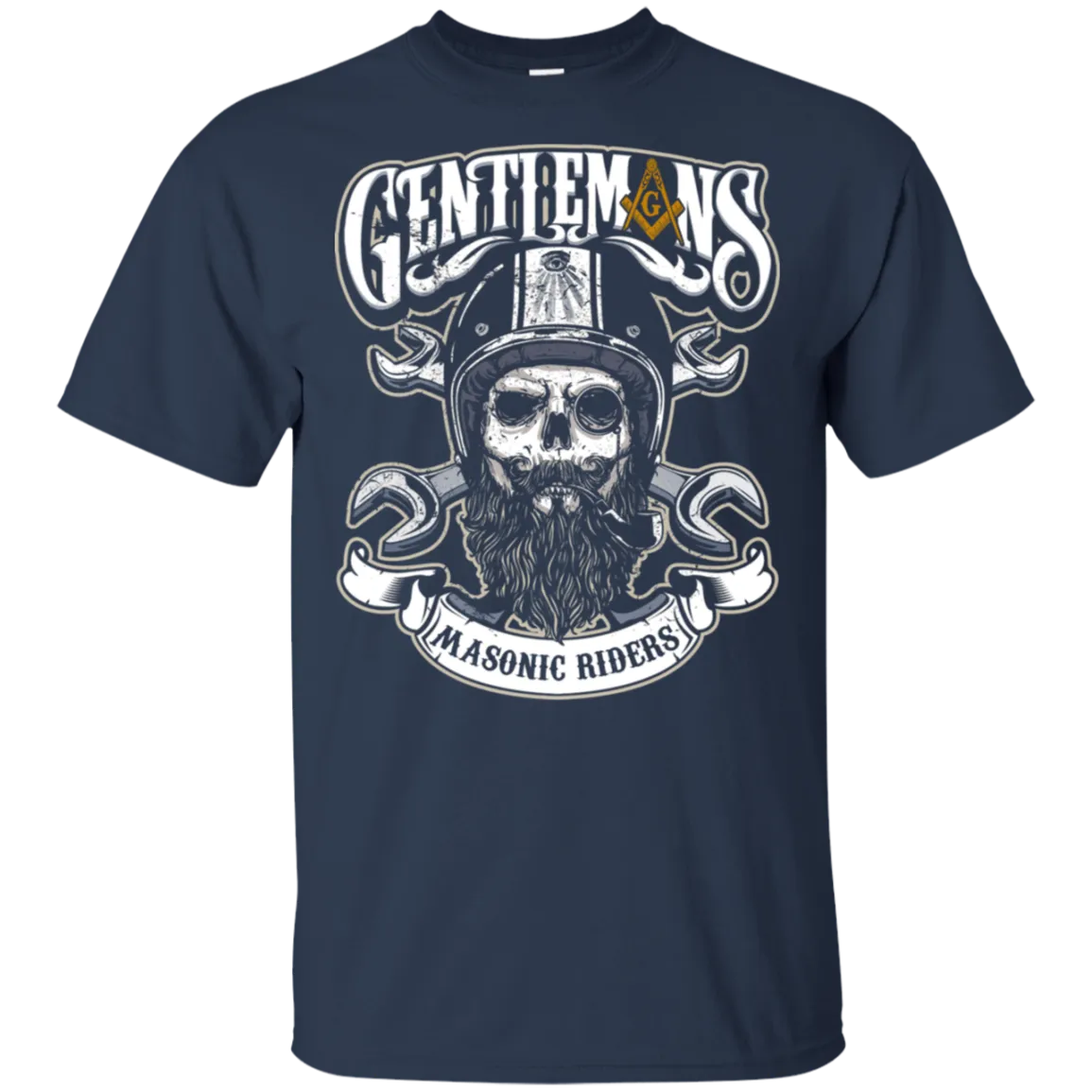 Gentlemen Rider Freemason Square & Compass Symbol