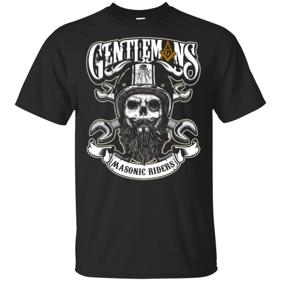 Gentlemen Rider Freemason Square & Compass Symbol