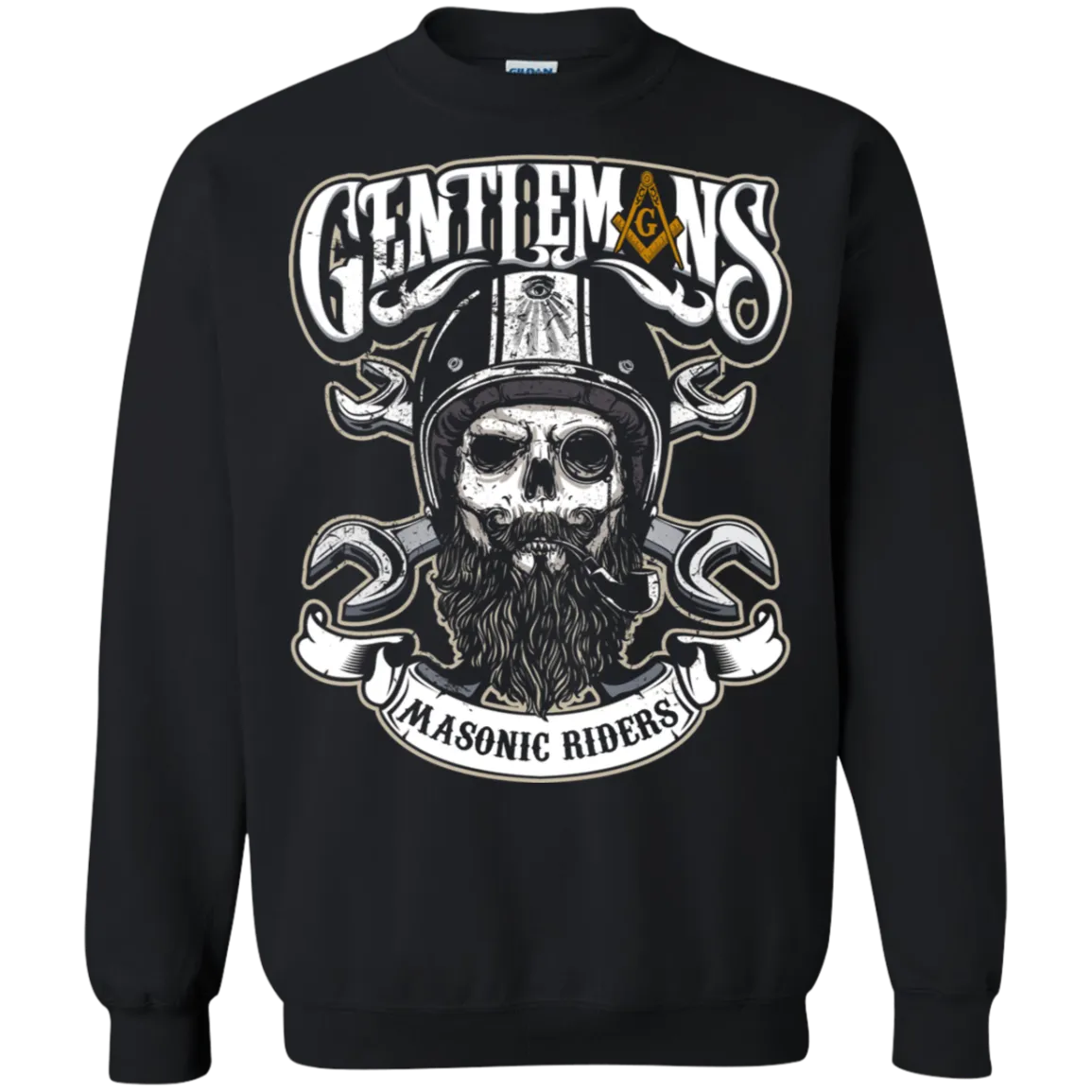 Gentlemen Rider Freemason Square & Compass Symbol