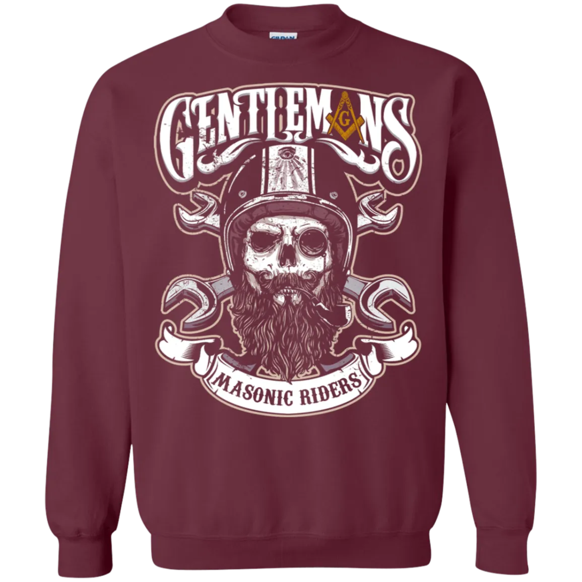 Gentlemen Rider Freemason Square & Compass Symbol