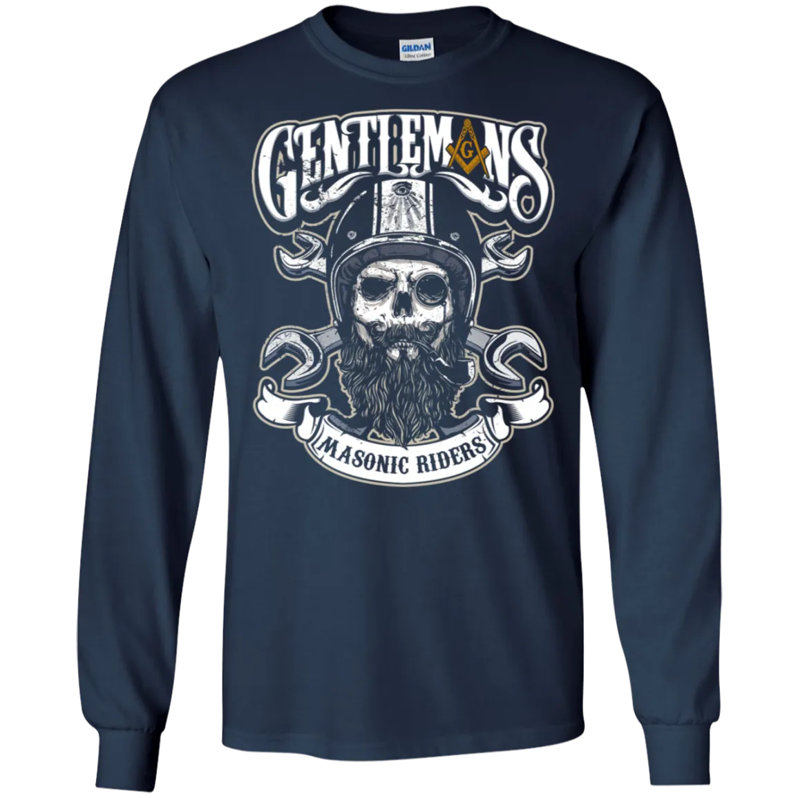 Gentlemen Rider Freemason Square & Compass Symbol