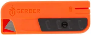 Gerber Gear Vital Pocket Folding Hunting Knife 2.8" Replacement Blades with Disposal Container, Sharp Blades for Field-Dressing and Skinning, 12-Pack