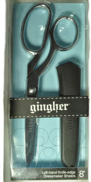 Gingher 8 Inch Left Hand Dressmaker Shears