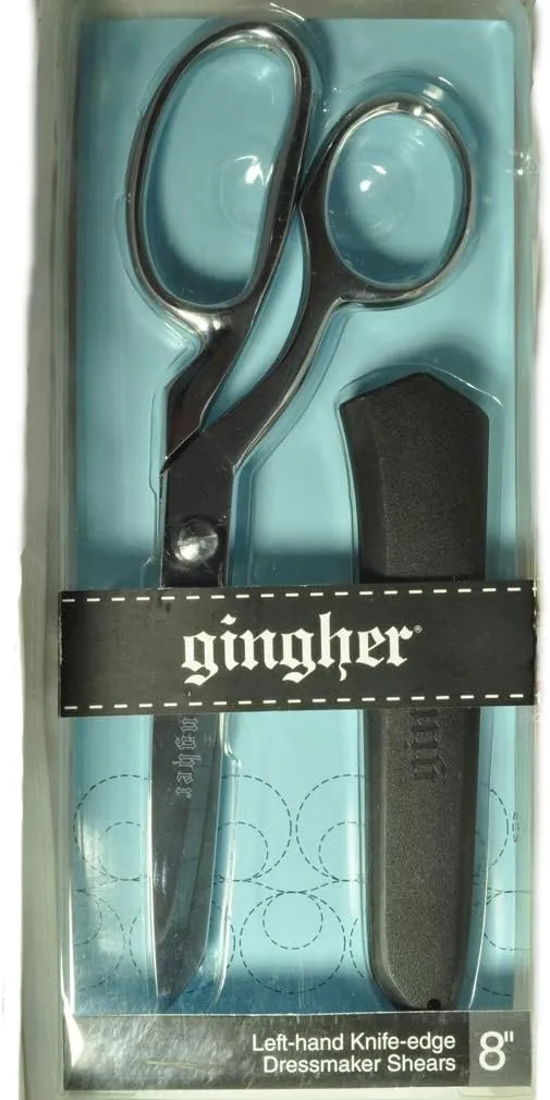 Gingher 8 Inch Left Hand Dressmaker Shears