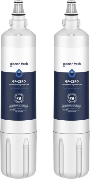 GLACIER FRESH Water Filter Replacement for Sub-Zero 4204490, 4290510, 9030868 Refrigerator Water Filter, 2 Pack