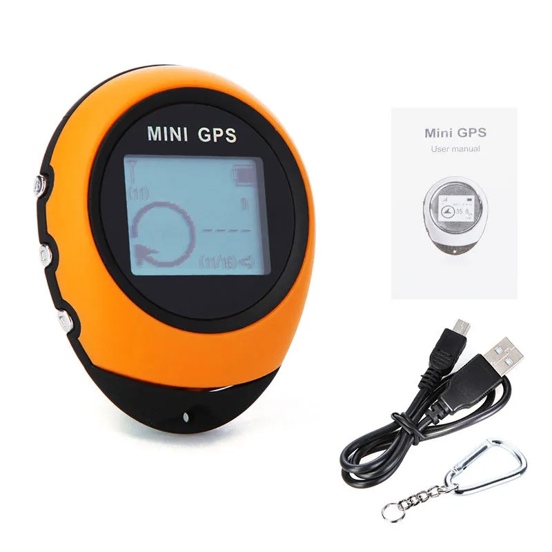 Handheld Mini Compass Keychain