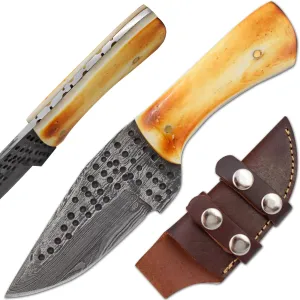 Handmade Collection Full Tang | Fully Functional | Fixed Blade Skinner| Hunting Camping | Knife