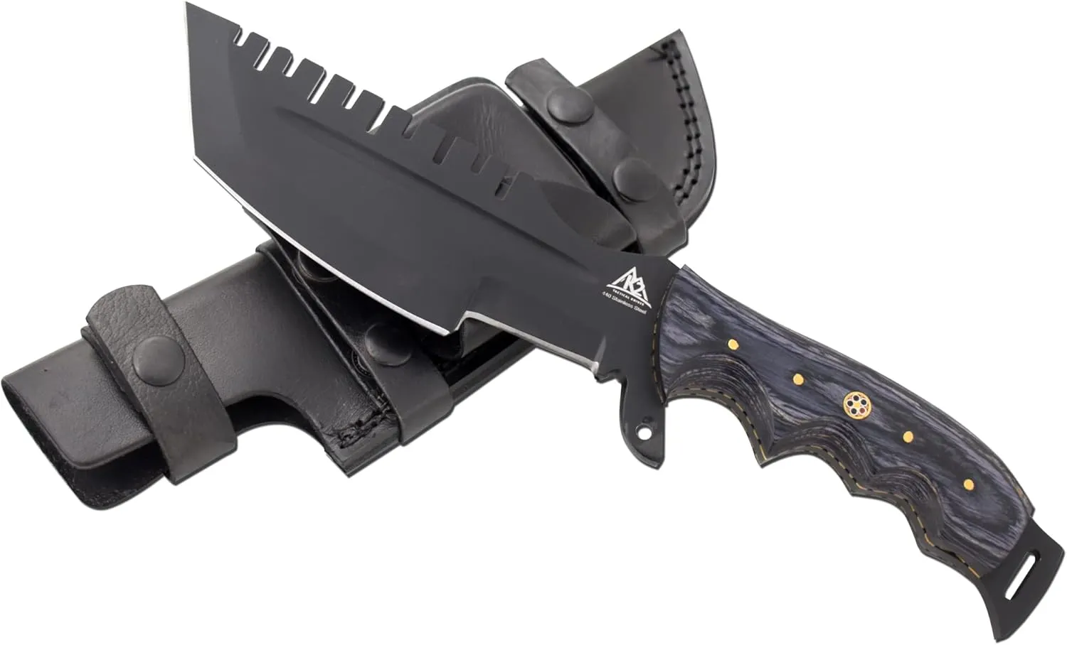 Handmade Handforged Full Tang Heavy Duty Tracker Fixed Blade Knife | Hunting | Camping | Survival | EDC