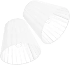 Hanging Lantern Light Clip-on Lampshade White Sheer Lampshades for Wall/floor/ceiling Lighting