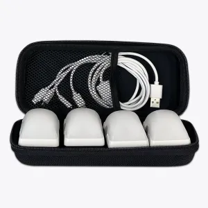 HARDKORR 4 Pack U-Lite Dual Colour LED Lantern w/ Inbuilt Lithium Battery