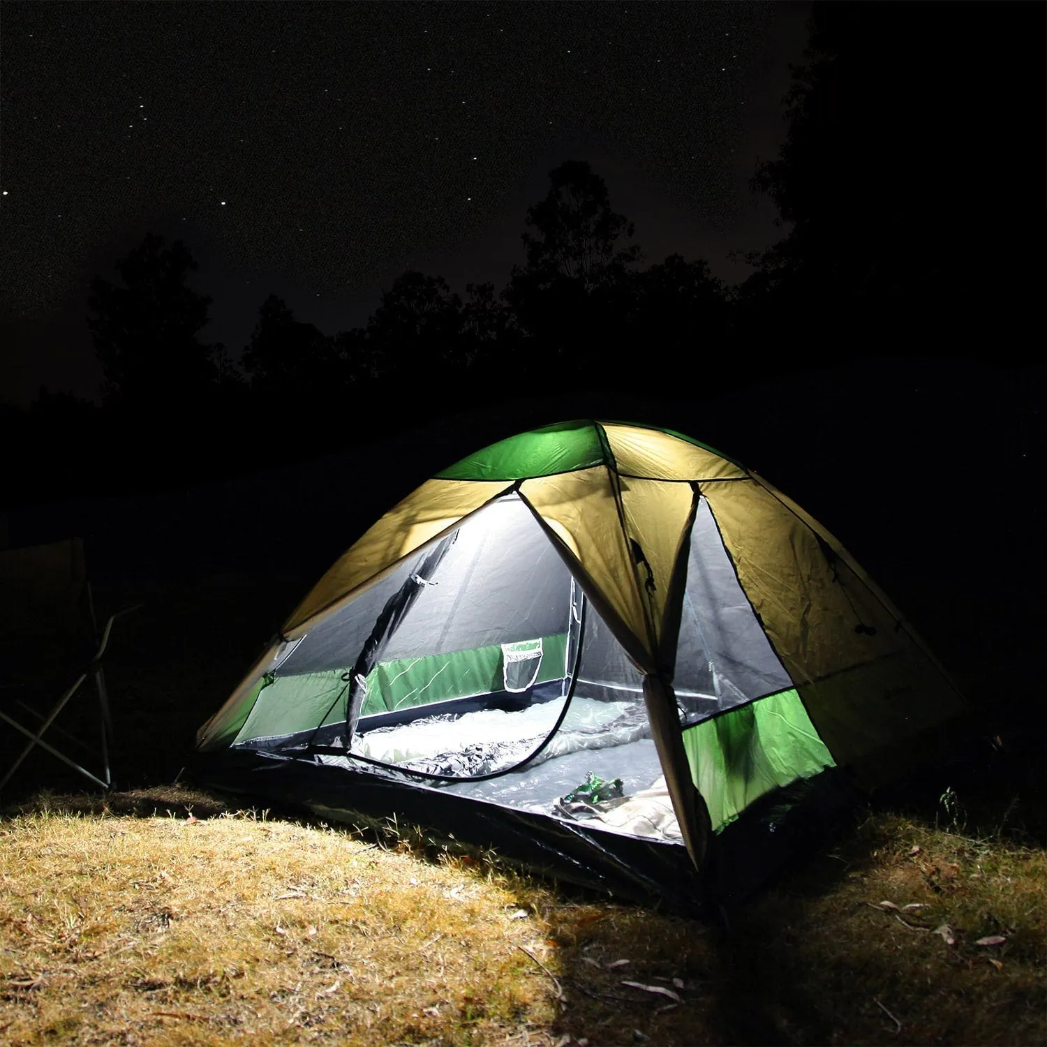 HARDKORR 4 Pack U-Lite Dual Colour LED Lantern w/ Inbuilt Lithium Battery