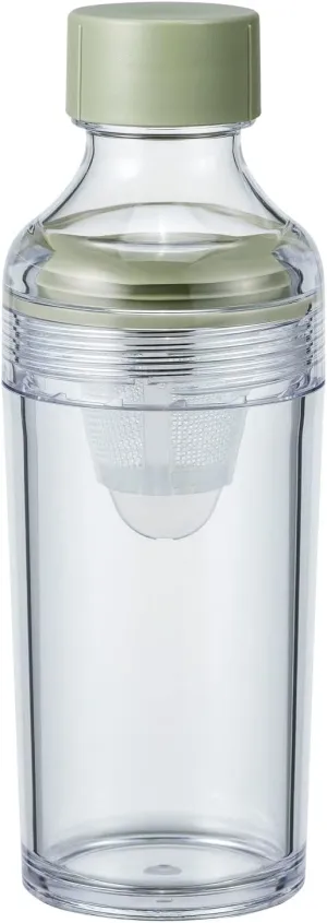 Hario Cold Brew Tea Portable Bottle, 160ml, Smoky Green