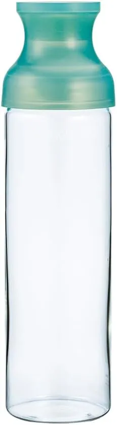 HARIO FIR-100-TG Filter-In Bottle, Carafe, Practical Capacity, 33.8 fl oz (1,000 ml), Green, Cold Brew Tea, Made in Japan