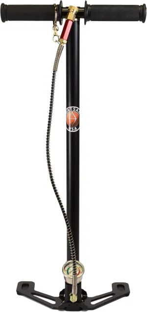 Hatsan HA91015 TactAir 3 Stage 3625 PSI Manual Hand Air Pump and Hose for PCP Air Guns,Black