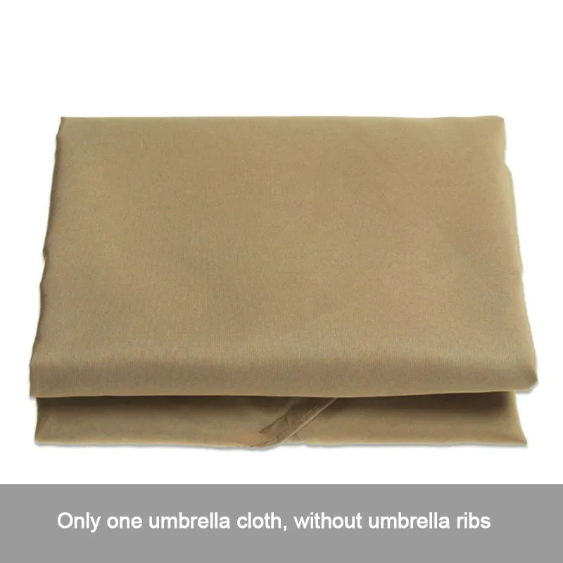 Hexagonal Canopy Sunshade Cover - Outdoor Garden UV Protection Umbrella Replacement Cloth