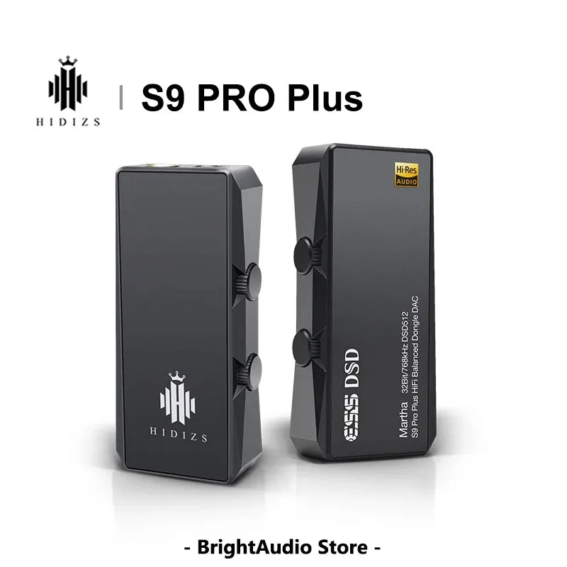 Hidizs S9 Pro Plus Martha Balanced Dongle USB DAC Headpone Amplifier