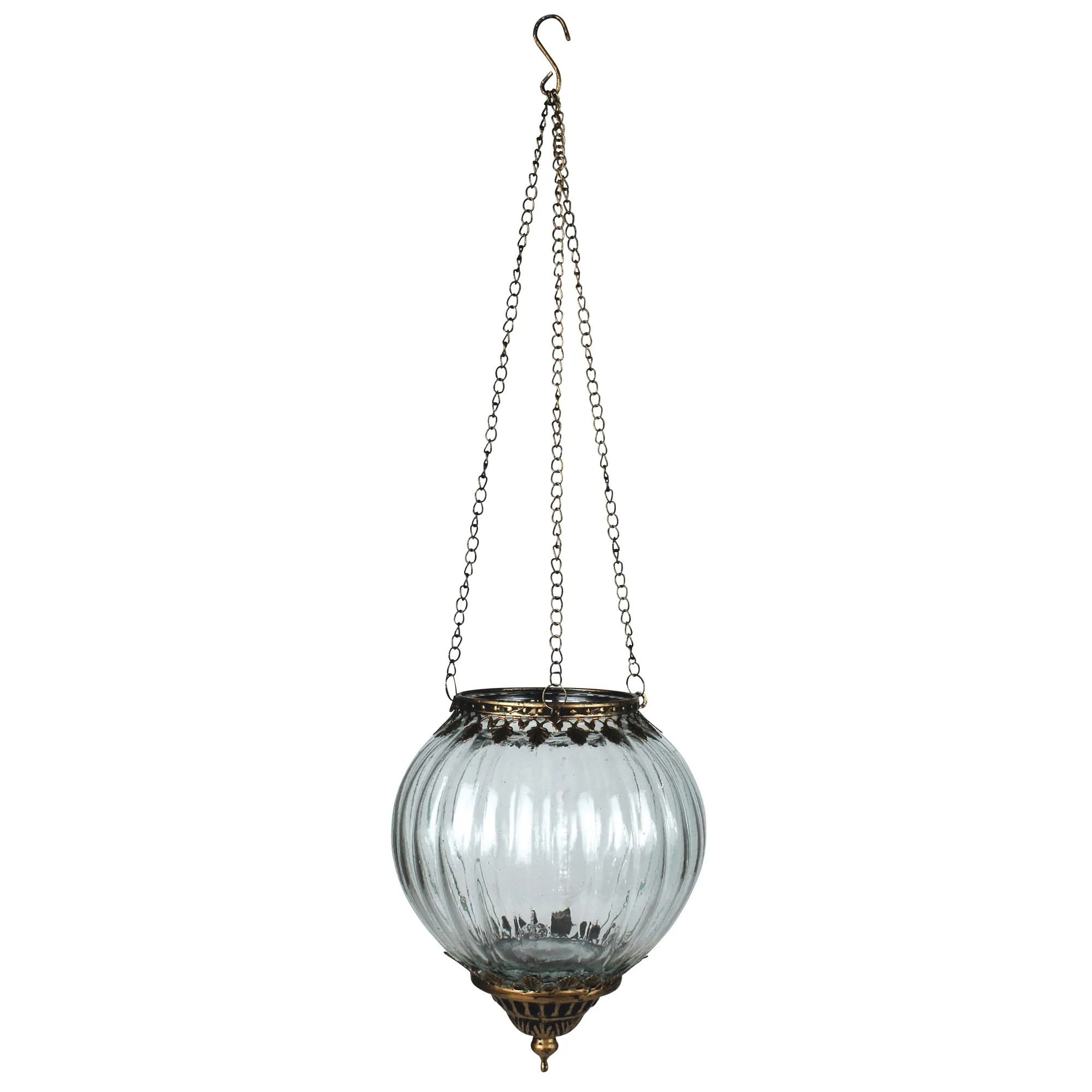 HomArt - Fez Hanging Lantern, Clear Glass Sphere