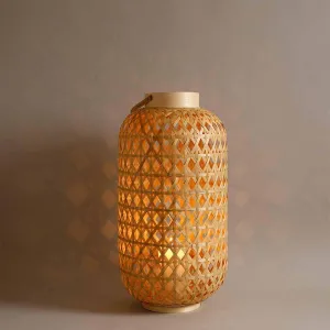 Illuma Bamboo Lantern | Hanging Candle Holder