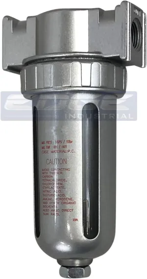 In LINE Desiccant AIR Dryer for Compressed AIR Great for Pneumatic Tools Spray Booth Plasma Cutter, with Desiccant beads (1/2" NPT)