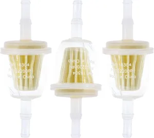 John Deere AM116304 Fuel Filter 3PK for Sabre SABO Great Dane Scotts Estate Sport 1000 500 550 600 650 425 61 (3-PACK)