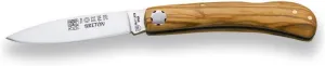 Joker Handmade Pocket Knife Breton NO42, with Olive Wood Handle, Blade MOVA 2.95 inches, Fishing Tool, Hunting, Camping and Hiking