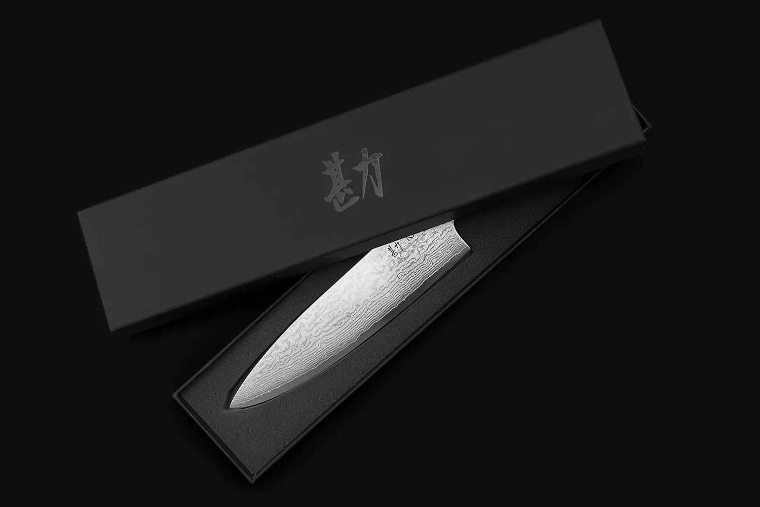 KAN Core Professional Chef Knife 8-inch VG-10 67 layers Damascus Ambidextrous (Non-hammered Japanese VG-10 blade, G10 handle)
