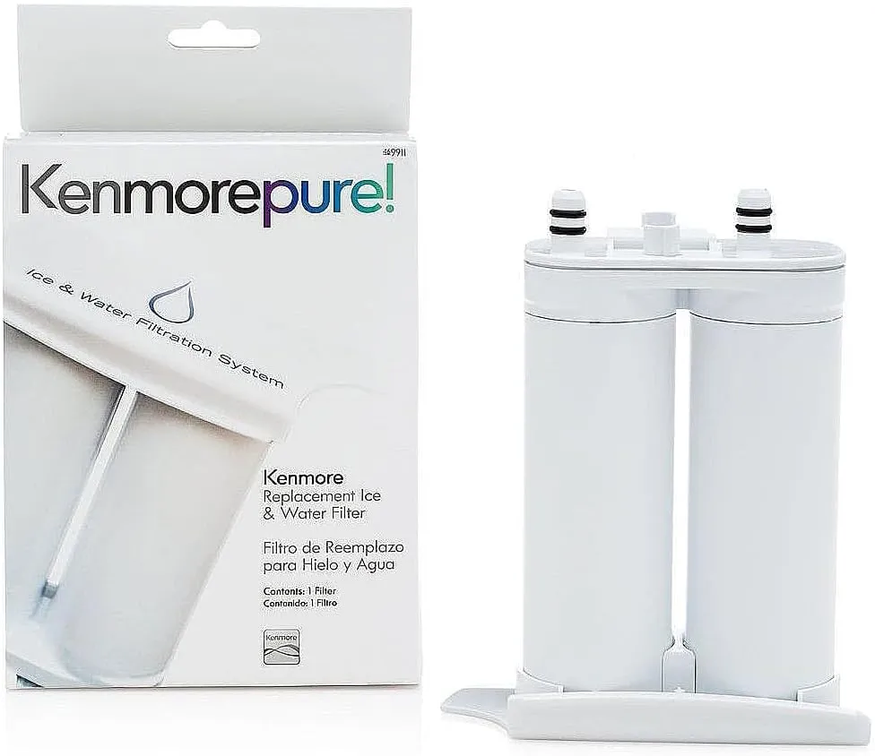 Kenmore 9911 Refrigerator Water Filter, 1 Count (Pack of 1), White