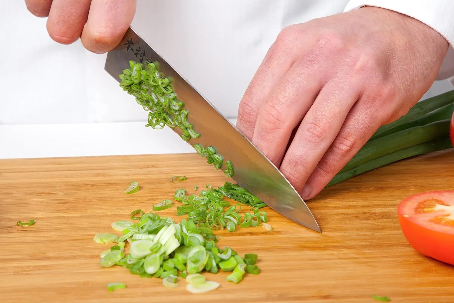 Kimura Chef Knife, [Made in Japan], 8 inch Professional Kitchen Knife, Ultra Sharp High Carbon Molybdenum Stainless Steel Gyuto Knife, Chefs Knife with Ergonomic Handle - Japanese Chef's Knife