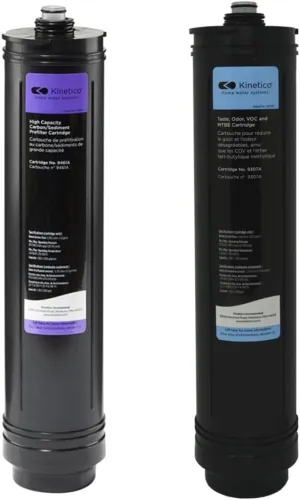 Kinetico Water Filter Cartridge Set for K5 Pure, K2 & KRO  GX Systems (2 Pieces)