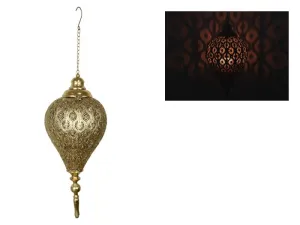 Lantern // Gold Moroccan 80cm