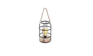 LED Hanging Metal Lantern