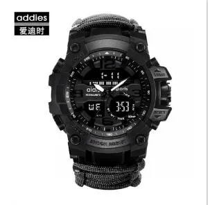 LED Military Watch with compass 30M Men Waterproof Sports Watch Men Sport Watch Shock Sport Watches Electronic Wristwatches