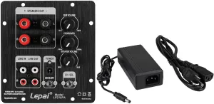Lepai LP210PA 2x30W   60W 2.1 Channel Mini Plate Amplifier TPA3118 with Power Supply