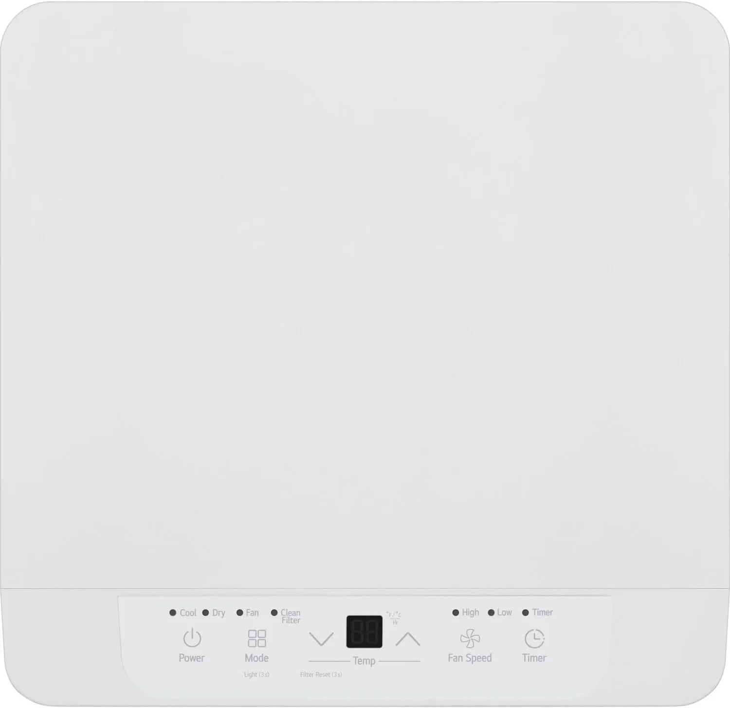 LG 6,000 BTU (DOE) / 10,000 BTU (ASHRAE) Portable Air Conditioner, Cools 250 Sq.Ft. (10' x 25' room size), Quiet Operation,LCD Remote, Window Installation Kit Included, 115V