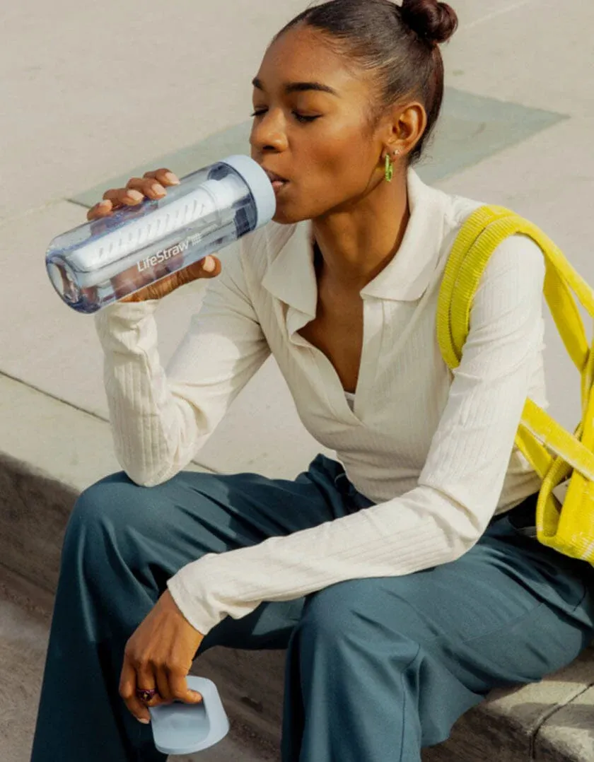 LifeStraw Go 2.0 Water Filter Bottle 650ml AEGEAN SEA