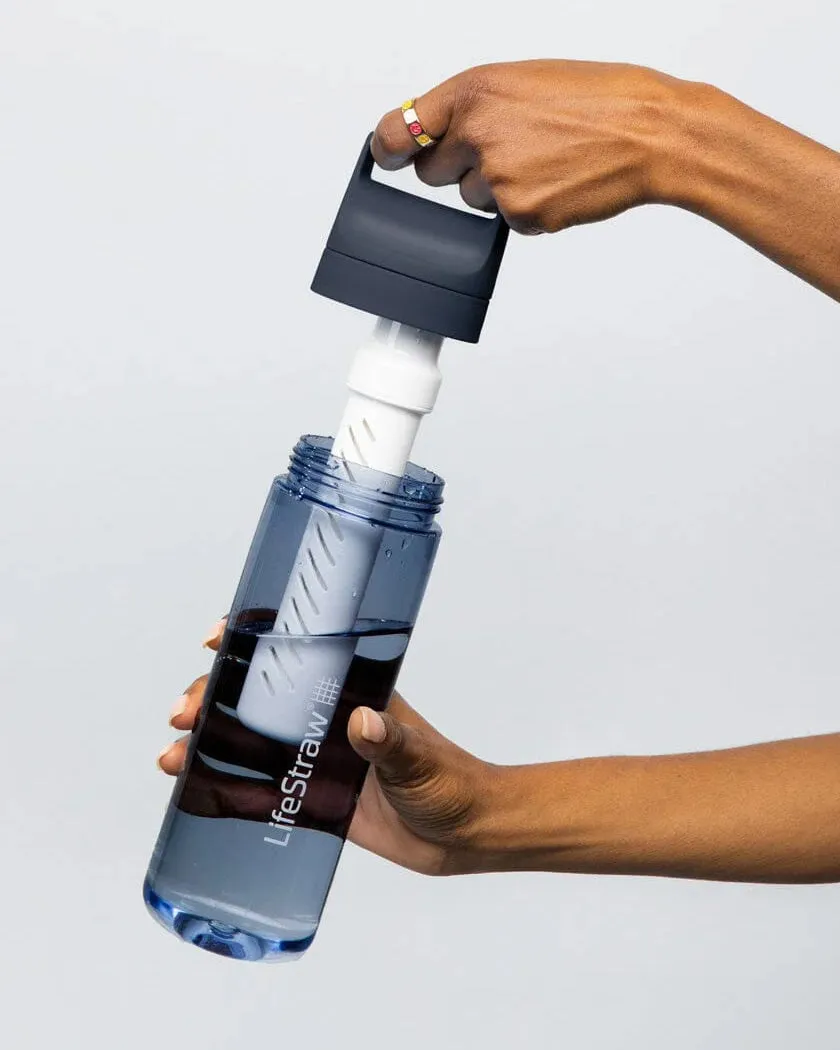 LifeStraw Go 2.0 Water Filter Bottle 650ml AEGEAN SEA