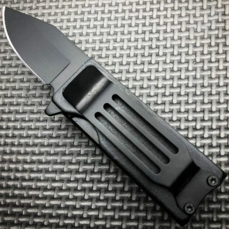 Lighter Holder Spring Folding Knife