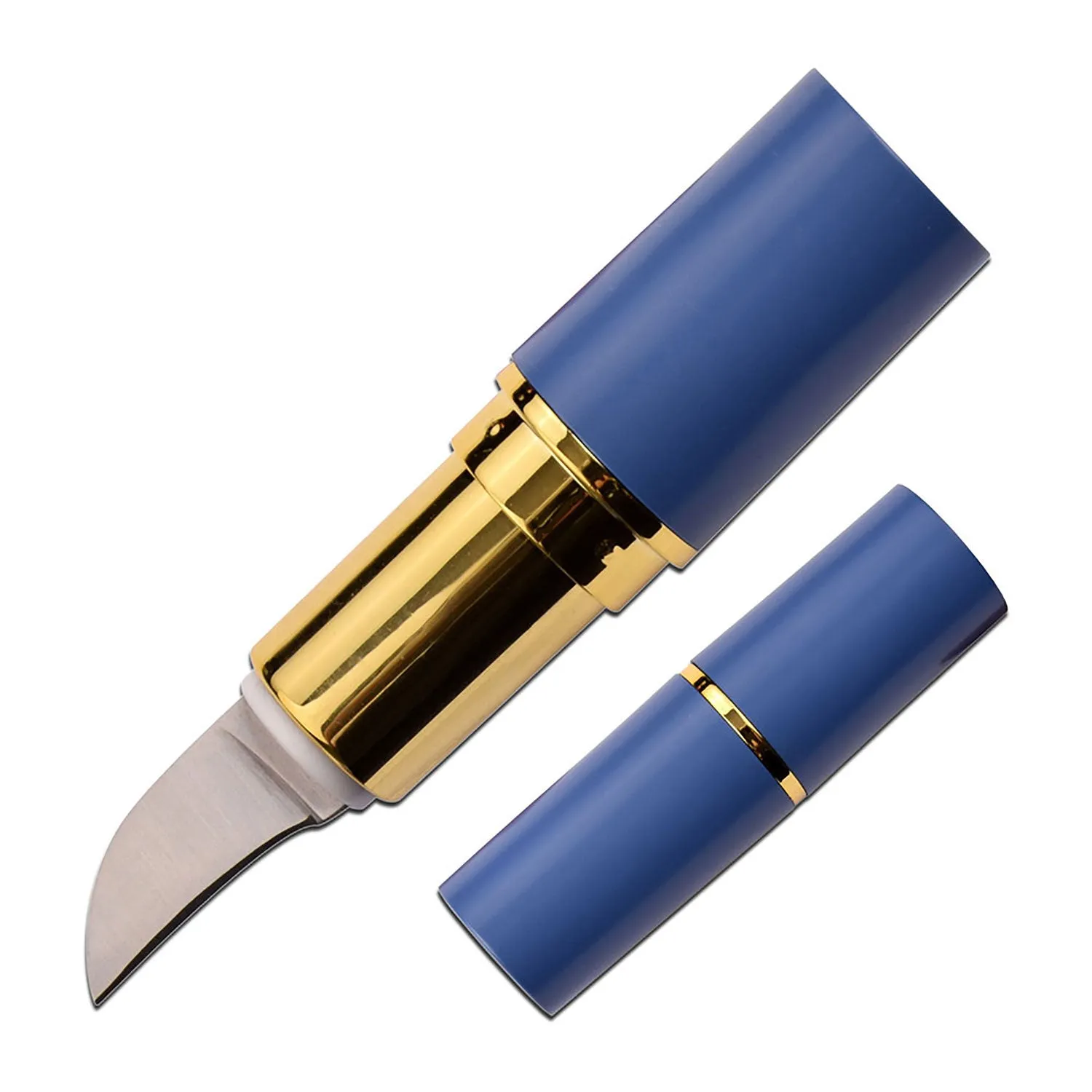 Lipstick Knife Blue