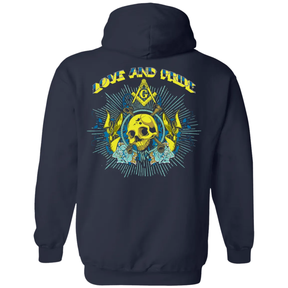 Love And Pride Freemason Square & Compass Symbol