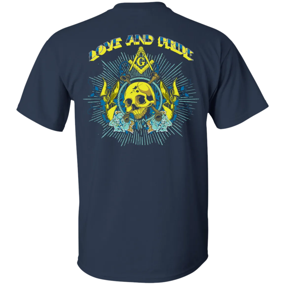 Love And Pride Freemason Square & Compass Symbol
