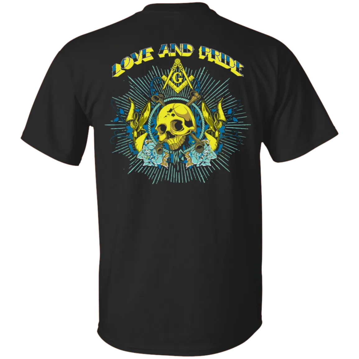 Love And Pride Freemason Square & Compass Symbol