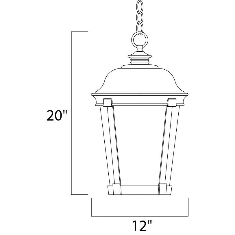 Maxim Lighting DOVER DC 3029CDBZ Exterior Traditional - Bronze