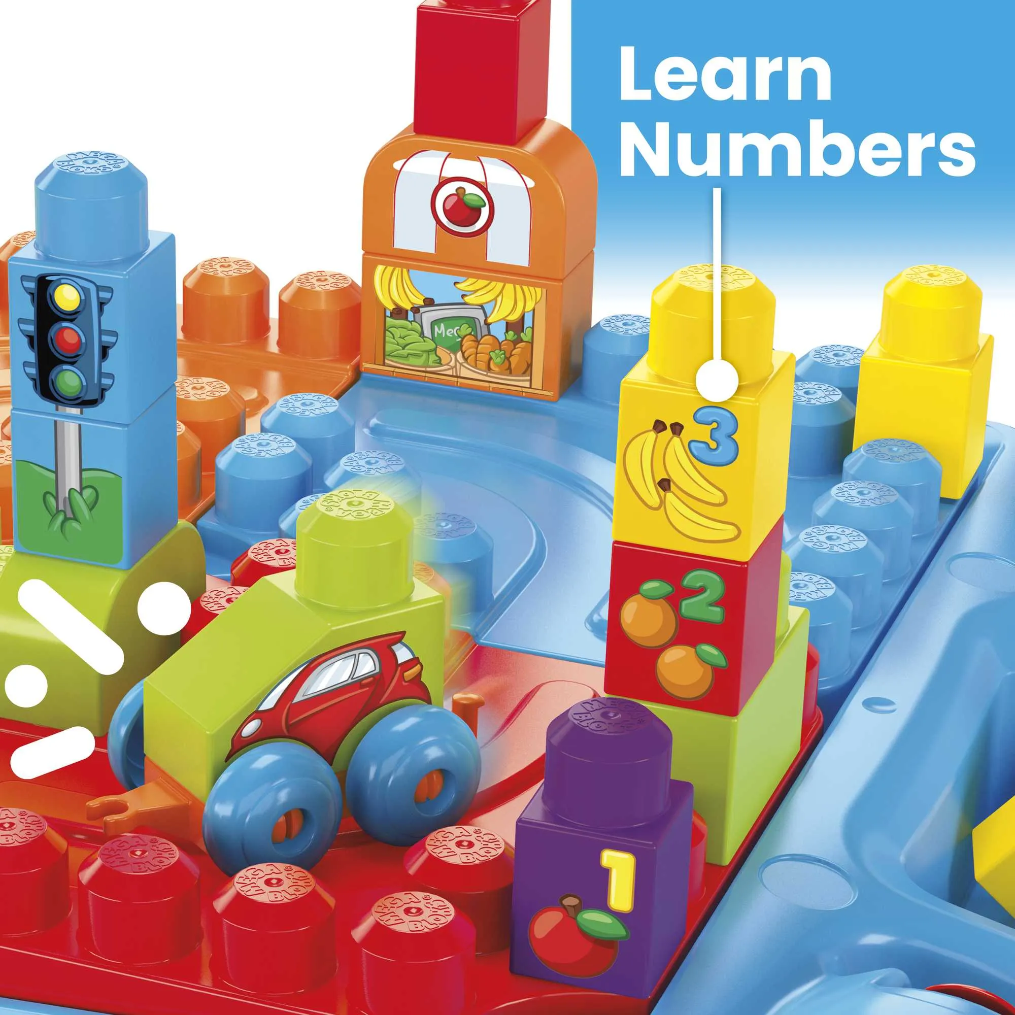 Mega Bloks Build 'n Learn Table