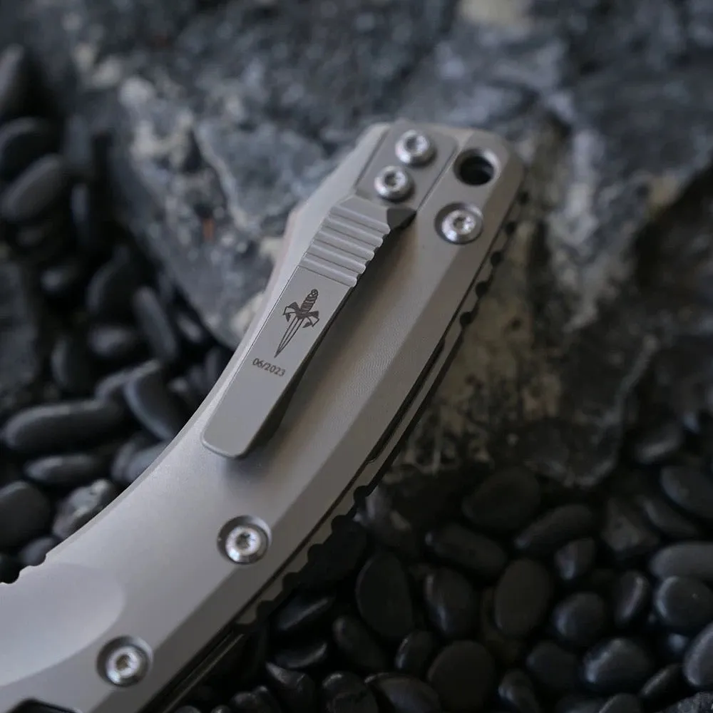 Microtech Amphibious Titanium Folding Knife
