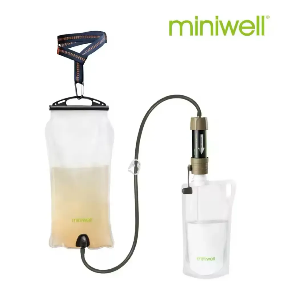Miniwell - All in one survival water filter system
