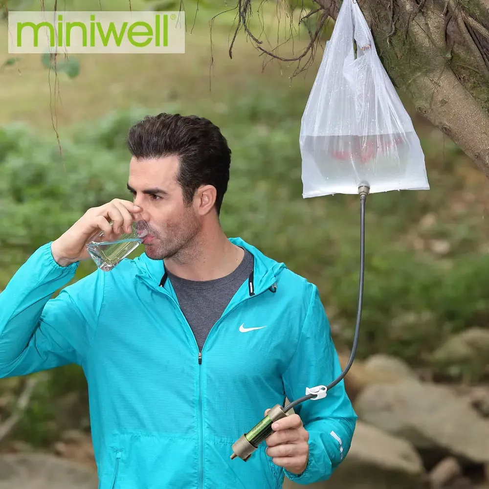 Miniwell L630 Camping Purification Water Filter Straw