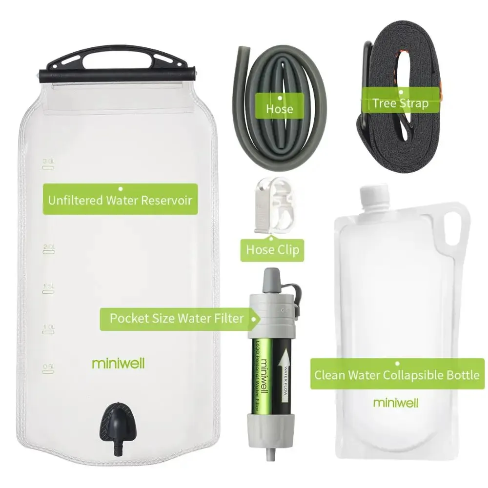 miniwell water purifier Straw