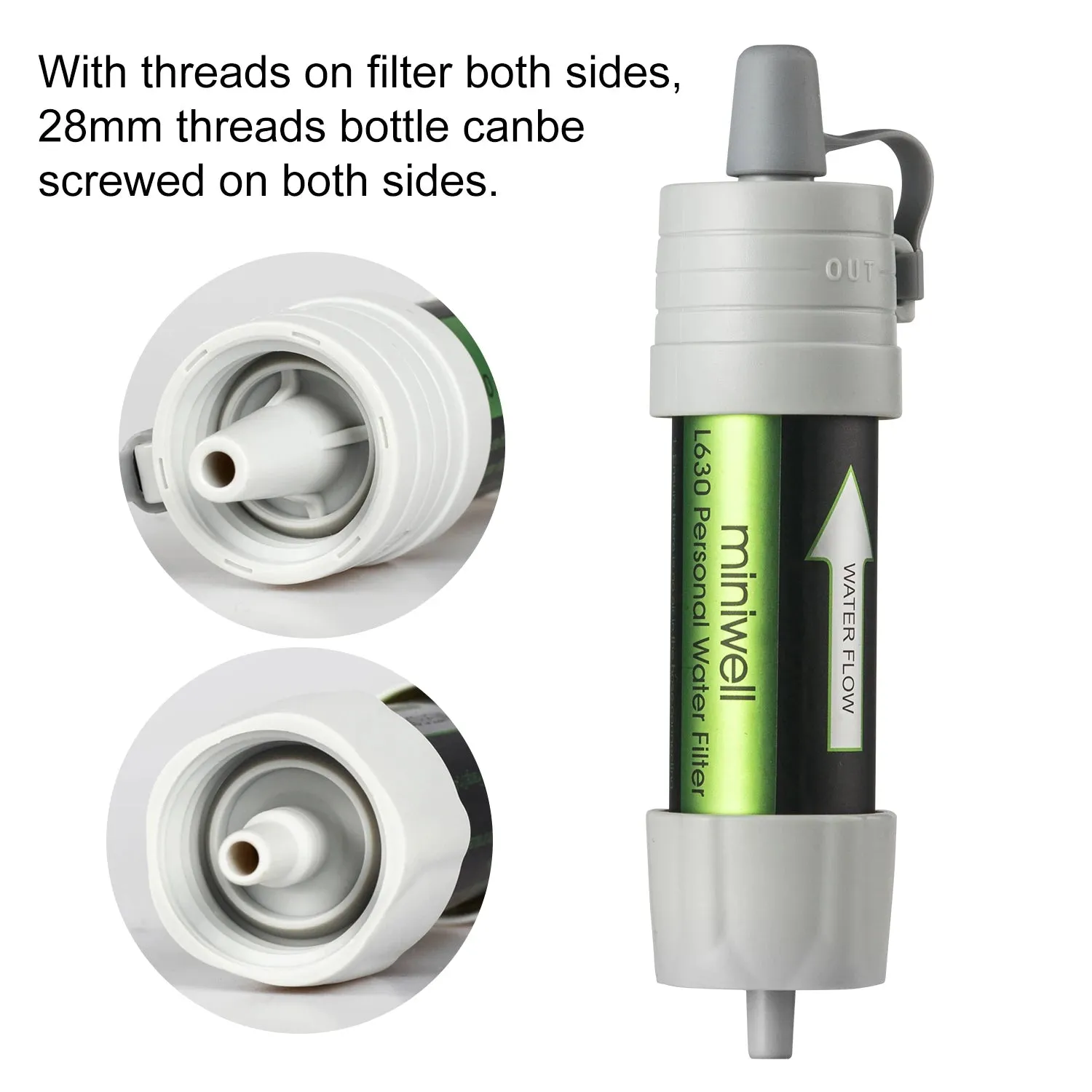 miniwell water purifier Straw