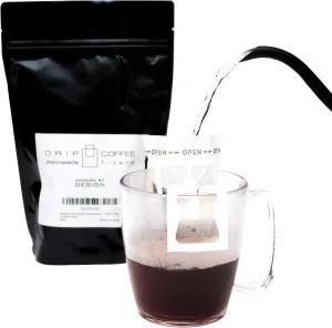 Modern By Design Pack of 100 Premium Single Serve Food Grade Disposable Hanging Ear Drip Filter Bag, Portable use for the home, outdoor, travel, camping, office, and on the go (100, Coffee Filter)