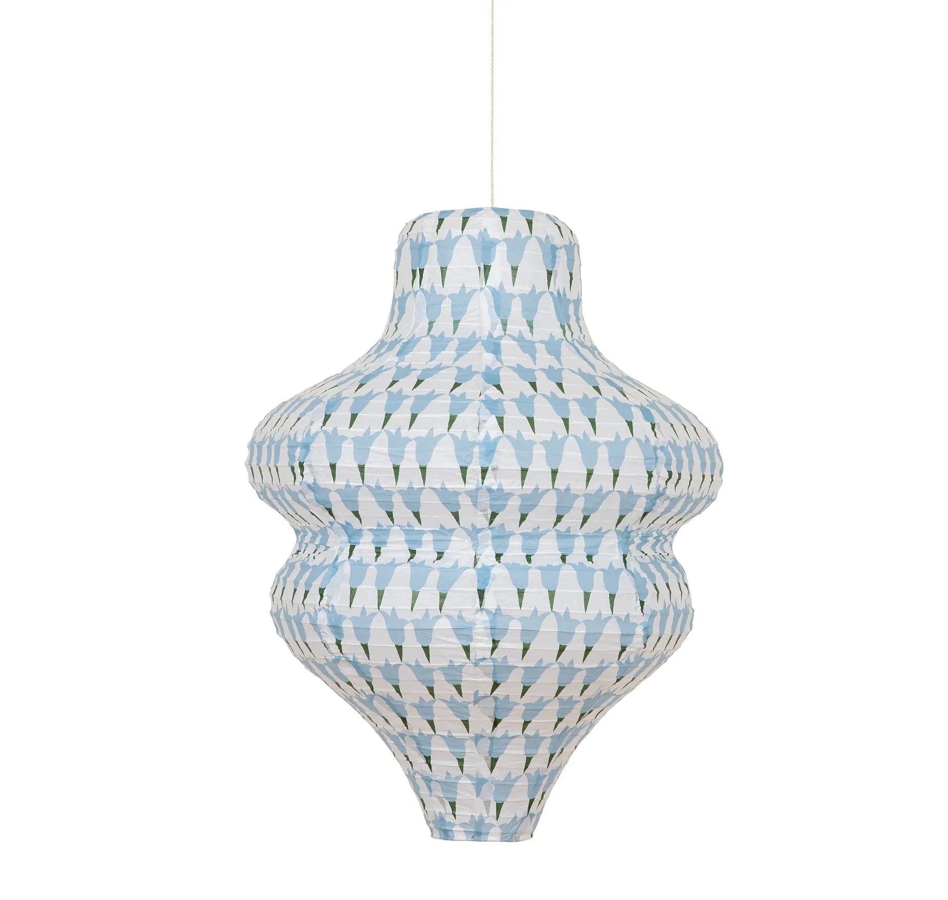 Molly Mahon Hanging Lanterns - Green & Blue